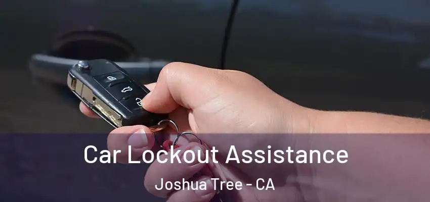 Car Lockout Assistance Joshua Tree - CA
