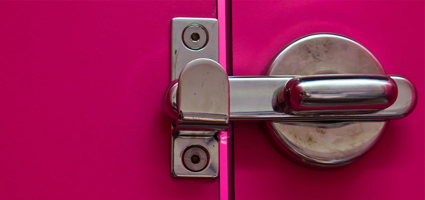Childproof Gate Lock in Joshua Tree, California